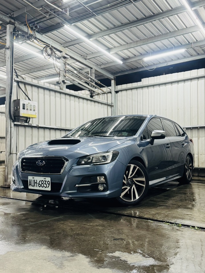 原廠保養 自售 速霸陸 2017 Subaru Levorg 1.6 GT-S 藍鑽灰 五門 旅行車 檸檬哥