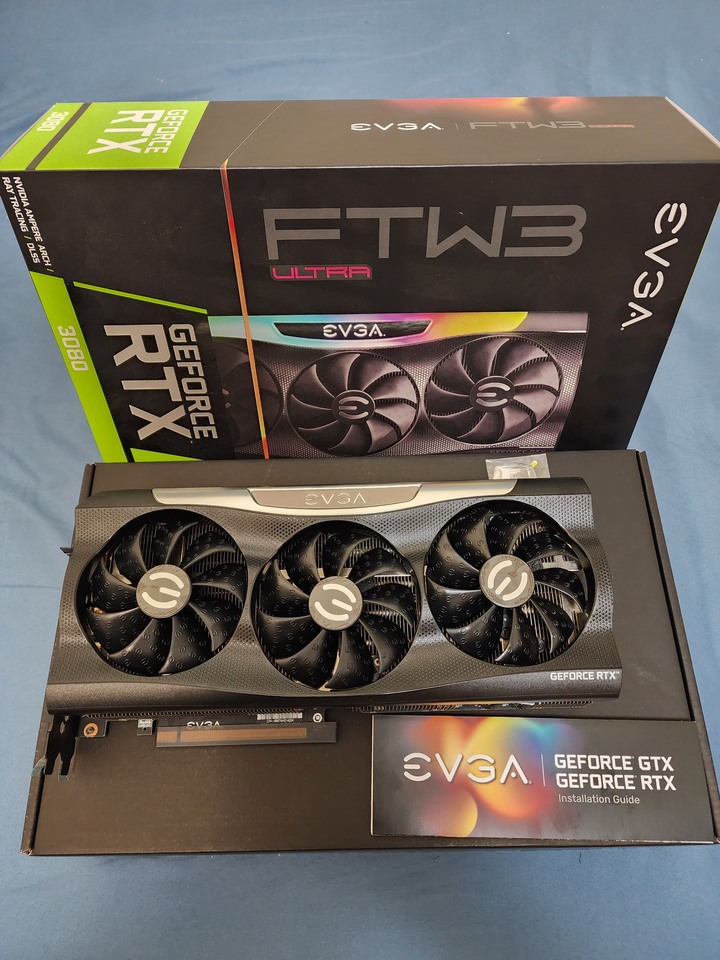 保固內 EVGA GeForce RTX 3080 FTW3 ULTRA GAMING