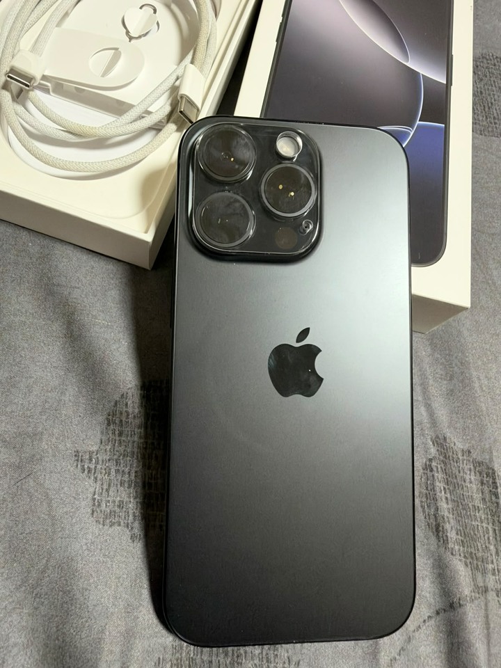 （二手）iphone 16 pro 256g 黑色