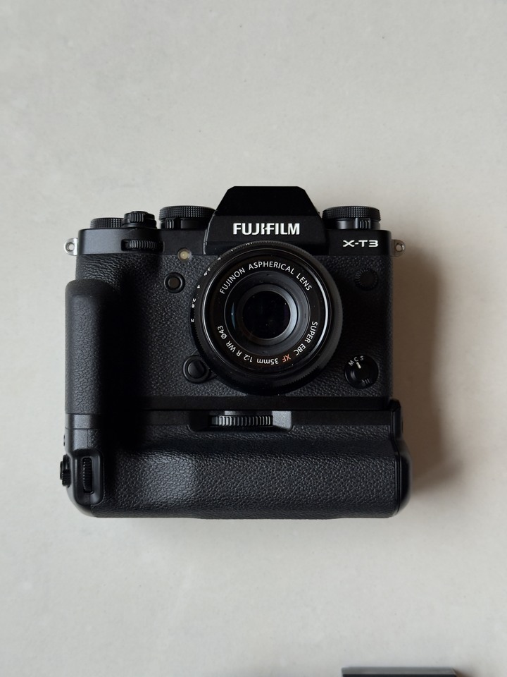 富士 Fujifilm X-T3 公司貨 微單眼相機 全配 XF 18-55mm + XF 35mm F2 R WR 鏡頭 + VG-XT3 原廠電池手把