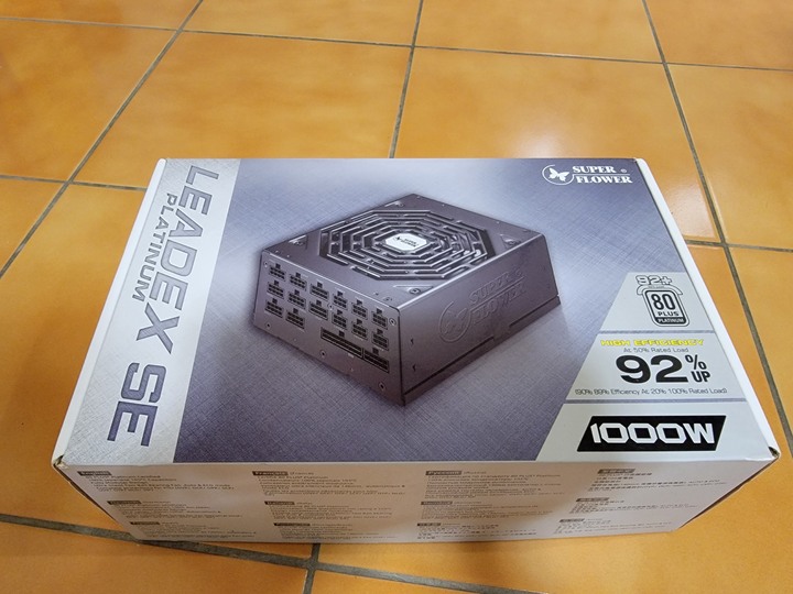 振華 白金 1000W SE 超高效率 電源供應器 全模組
