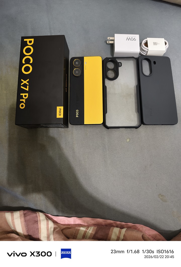 Poco x7 pro 黃12+512