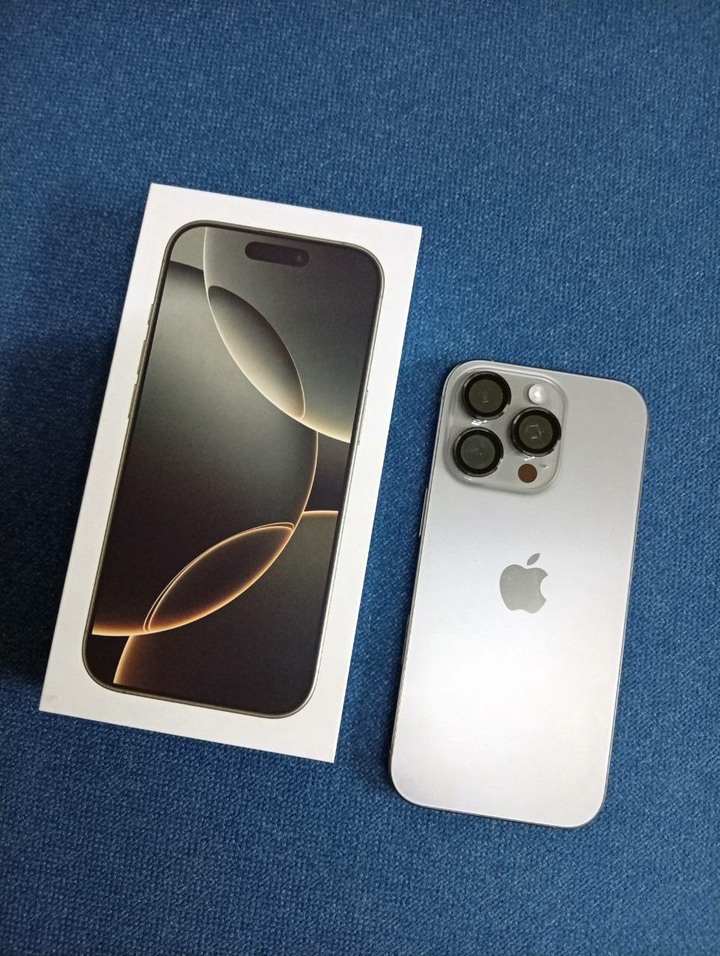 【一手自用】iPhone16 Pro 512G 原色鈦 健康度98% （保固到期2027年）