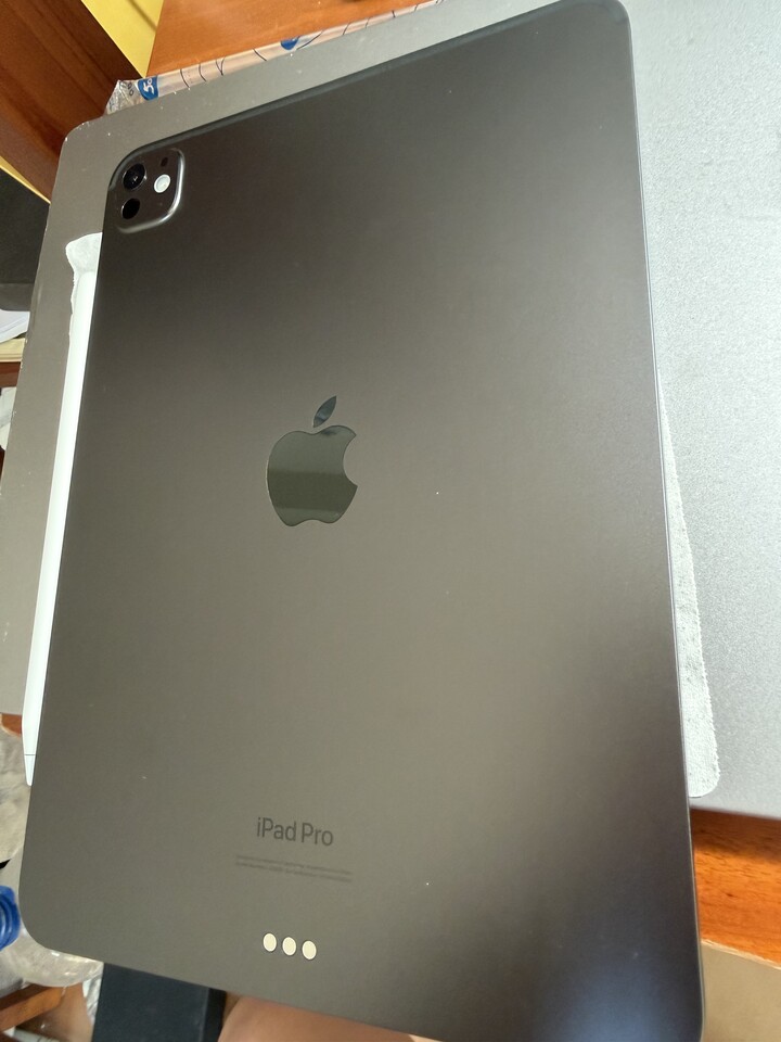 Apple iPad Pro 11 吋 M４ Wi-Fi 256G 太空黑 保固到2026//10/24 幾乎全新很少使用有貼玻璃保護貼 原價32000 賣24000