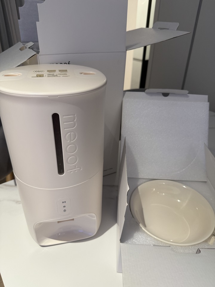 meoof 蛋捲餵食器 WiFi版獨享碗(APP可遠端操控)