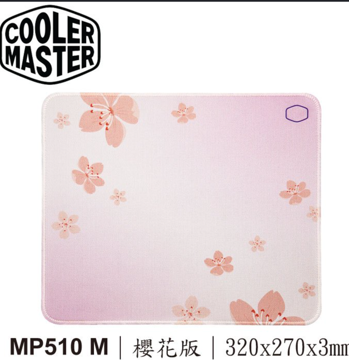 CoolerMaster MP510 M 櫻花版 布質滑鼠墊 防潑水表面