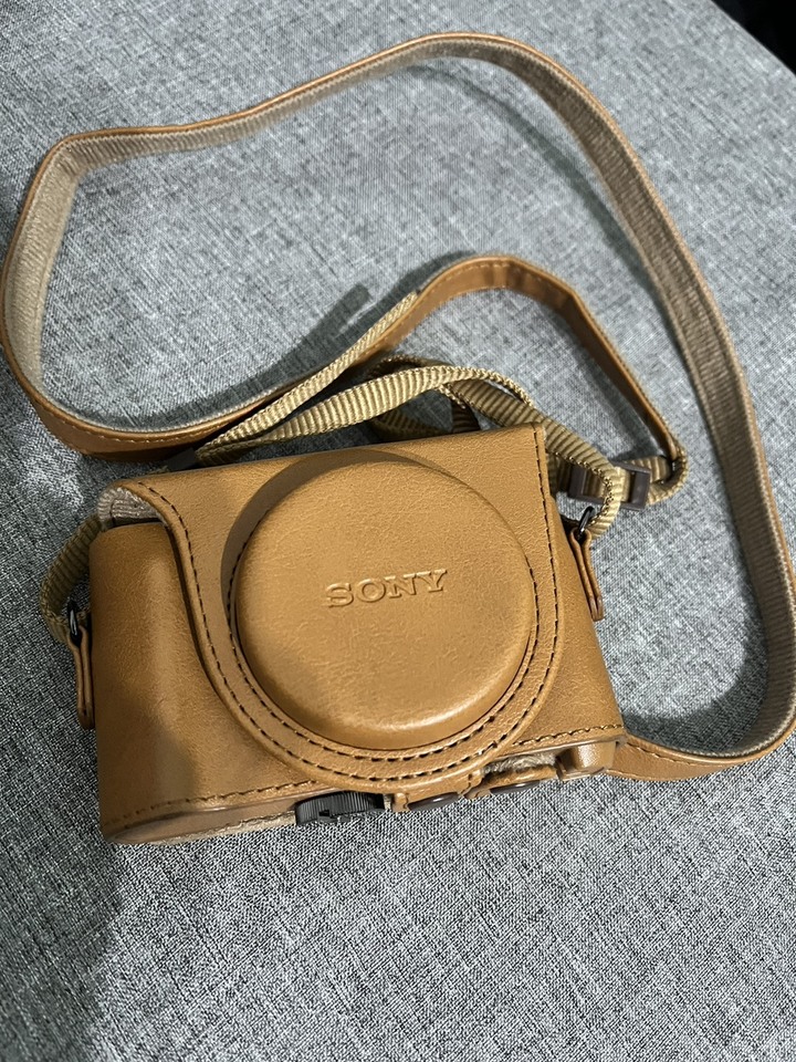 【二手良品】SONY LCJ-HWA 復古皮革全包覆相機保護套