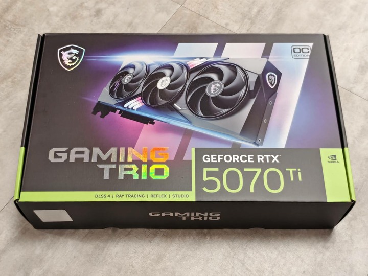 msi 微星 GeForce RTX 5070 Ti 16G GAMING TRIO OC 顯示卡