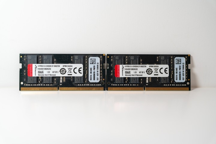 金士頓 Kingston HyperX DDR4 2666 16Gx2 筆記型 記憶體
