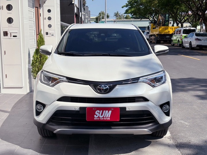 【休旅王者】2016 Toyota RAV4 豪華版 ｜ 妥善率之冠、經典白色美車