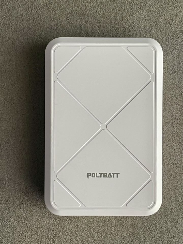 【POLYBATT】MPP03-27W 台灣製 最強溫控-Qi2旗艦級行動電源10000mAh(快充/磁吸/官方認證)-白色