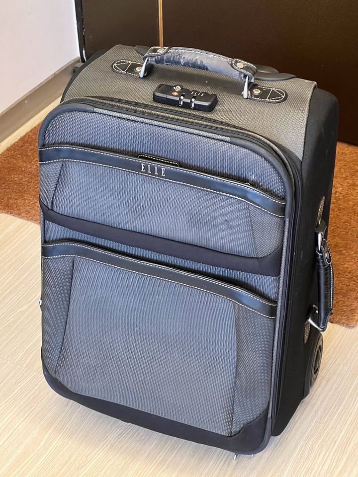 [居家出掃隨便賣] ELLE 行李箱 登機箱