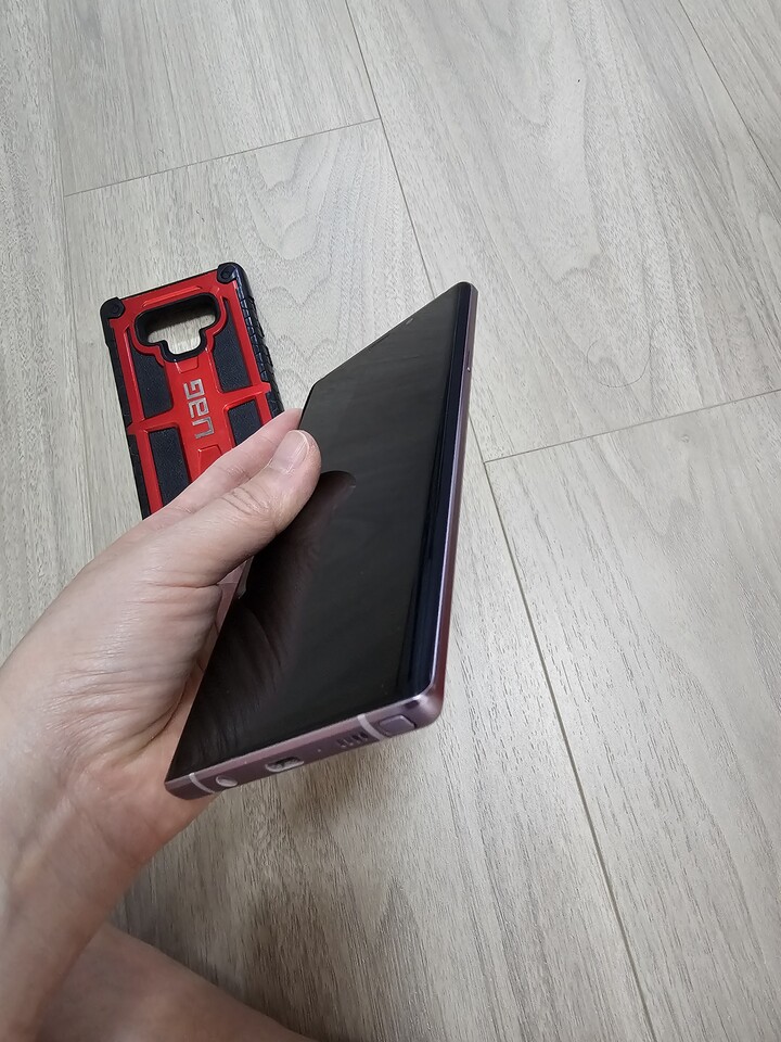 盒裝完整附殼Samsung Note 9 128G女用機