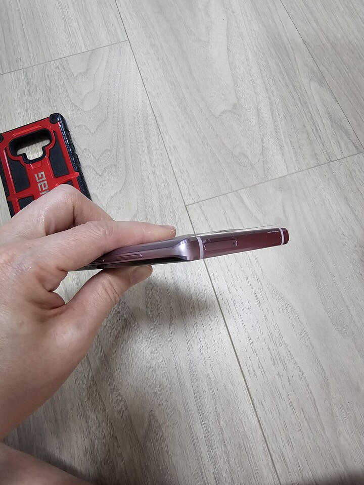 盒裝完整附殼Samsung Note 9 128G女用機