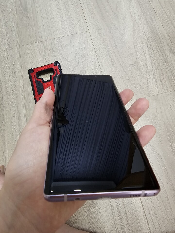盒裝完整附殼Samsung Note 9 128G女用機