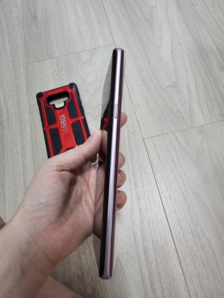 盒裝完整附殼Samsung Note 9 128G女用機