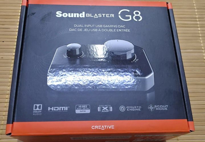 CreativeSound Blaster G8 USB 聲霸卡