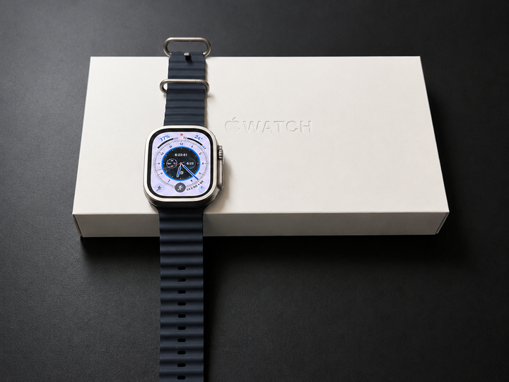 Apple Watch Ultra 第一代(GPS + Cellular) 藍色海洋錶帶