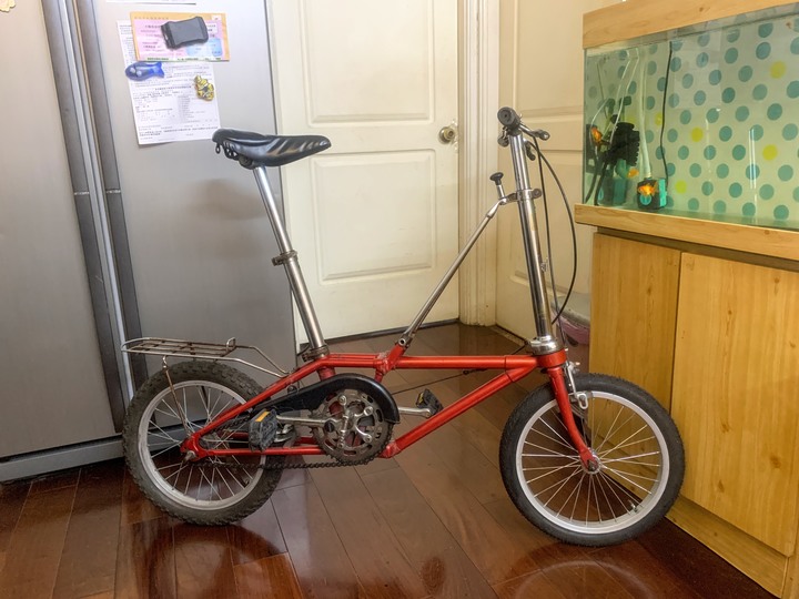 單速美規斜桿老貂 DAHON folding bike