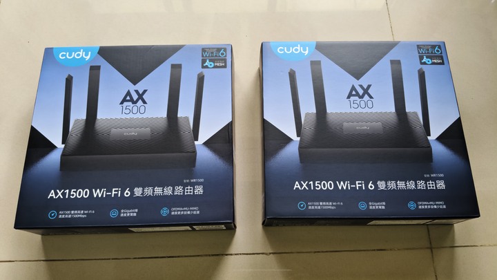 Cudy WR1500 AX1500 Wi-Fi 6 雙頻無線路由器
