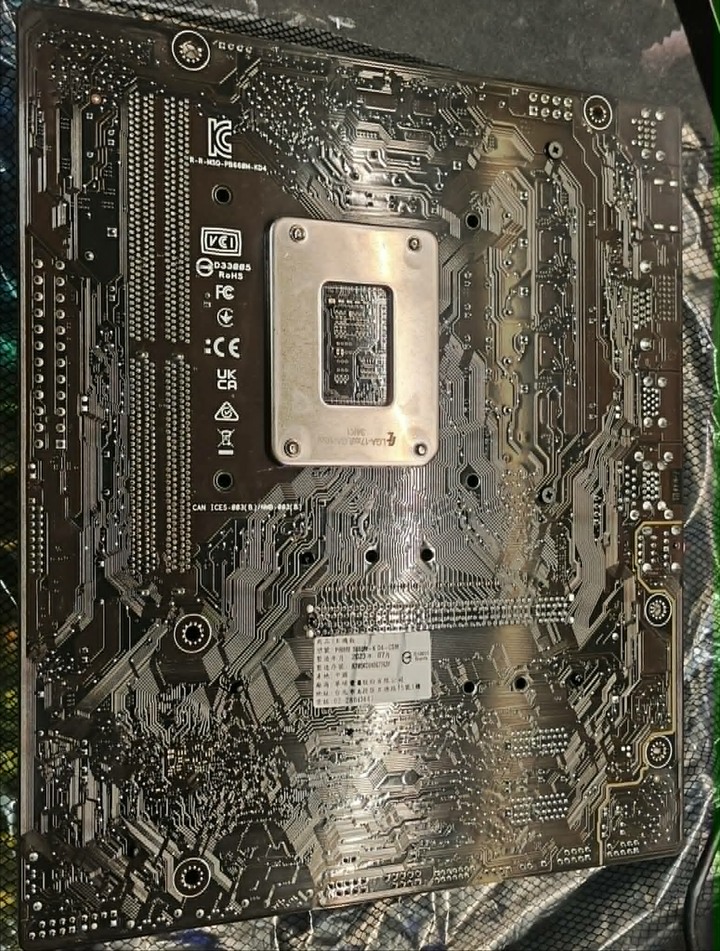 保固中 華碩Prime B660M-K D4 CSM LGA1700主機板