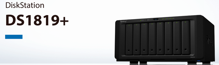 [全台/台中售] Synology NAS DS1819+ 含HDD4TBx6顆+SSD512GBx2顆