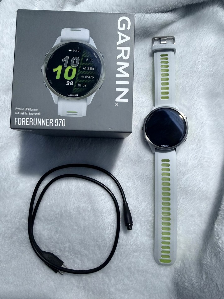 Garmin forerunner 970銀色