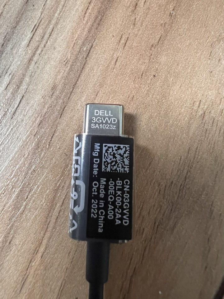 現貨全新 Dell 戴爾 小尾巴 Type-c轉3.5mm 耳機 CX31993 晶片 32位384k DAC USB