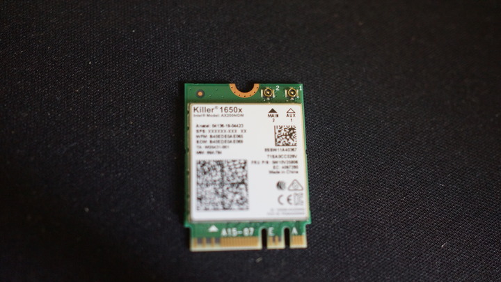 intel killer 1650x