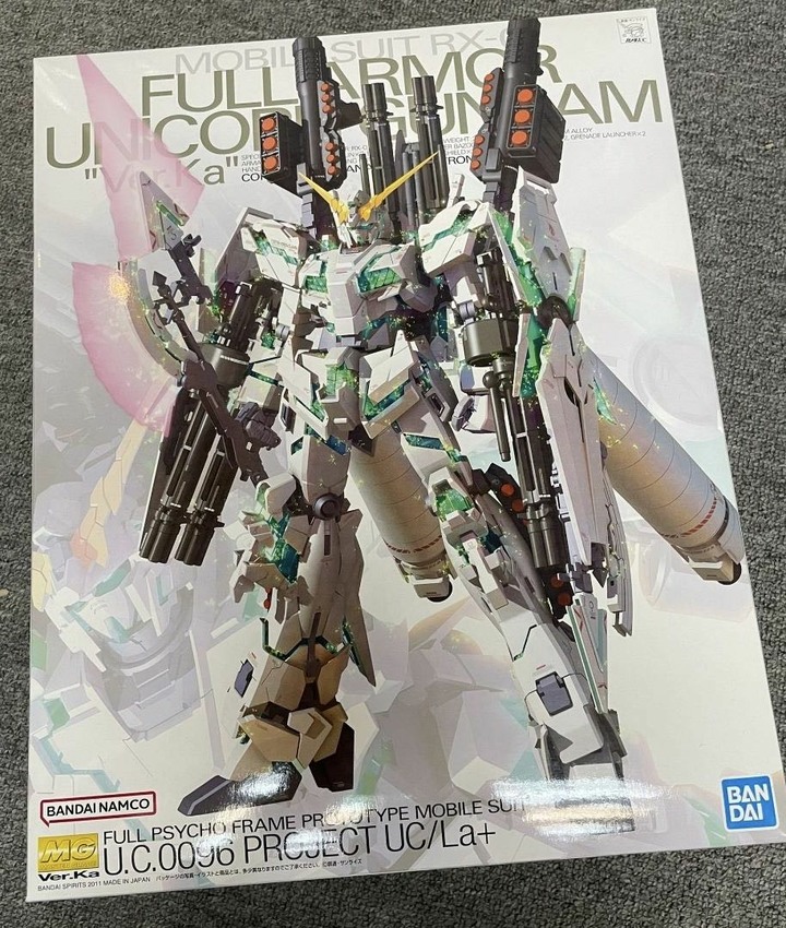 萬代 MG 獨角獸全武裝 Ka版