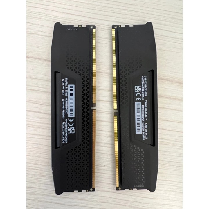 海盜船 DDR5 32GB 5200MHz 16GBx2=32GB