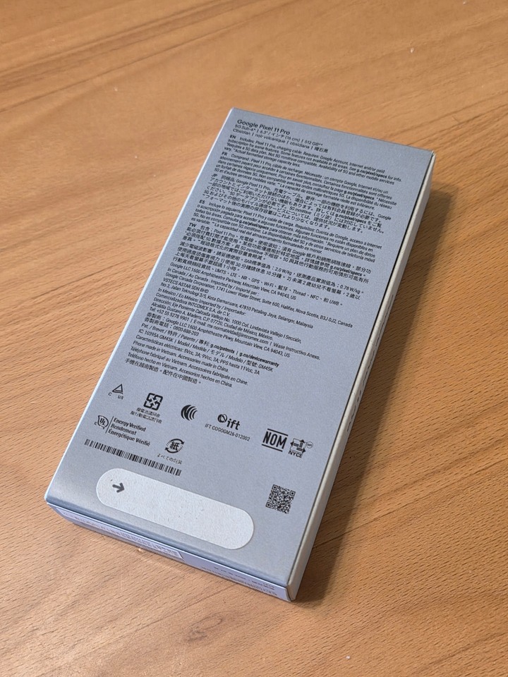曜石黑Pixel 11 Pro 16G/512G 及Pixel Watch5 45mmWiFi霧黑