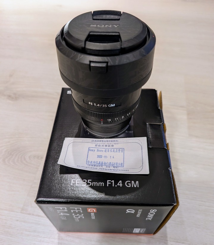 Sony FE 35mm F1.4 GM 鏡頭 公司貨 保固中