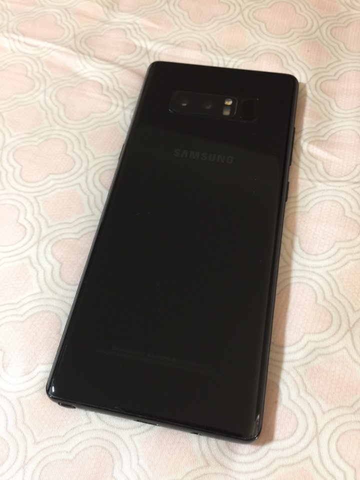 【送無線閃充座，原廠隨拍限定組】Samsung Note8 64G 晶墨黑 兩年原廠保固至2019/11