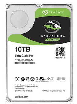 Seagate 希捷 10TB 3.5吋 64M 7200轉SATAIII 裝機硬碟(ST10000DM0004)