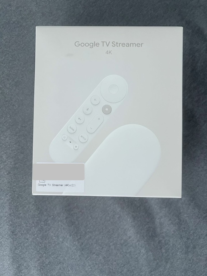 全新未拆封Google TV Streamer 4K