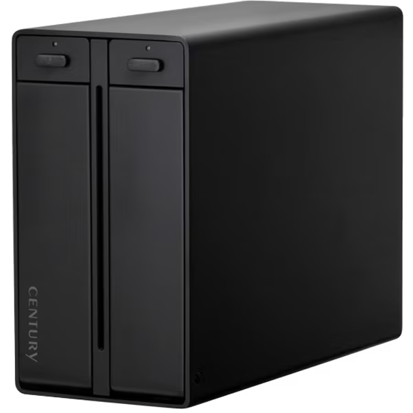 日本大廠 Century（世紀）2bay 經典硬碟外接盒 CRTS35U32C 9成5新