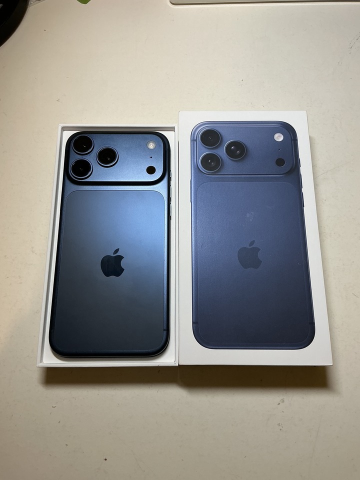 【深藍】自售 iPhone 17 Pro Max 256GB｜電池100%｜保固至2027/1/27｜無重大刮傷｜大台北面交