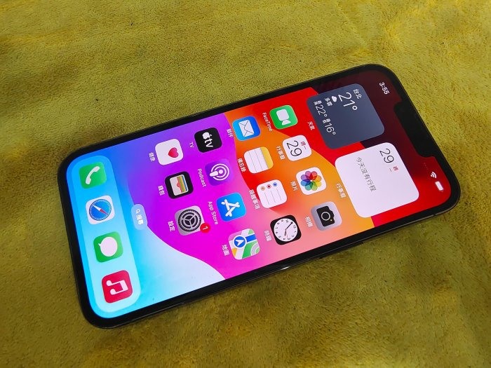 原廠電池100% 綠色 Apple iPhone 13 Pro 256G 台灣已過保固2023/3/30 聯翔通訊※換機優先
