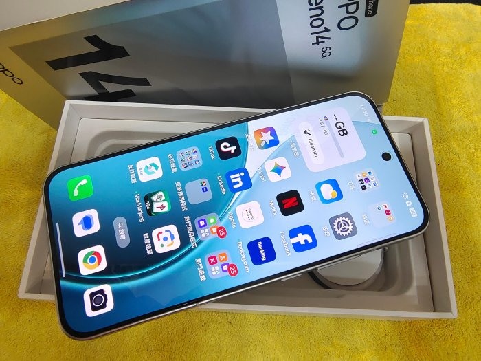 外觀新 台灣保固2026/11/11 白色 OPPO Reno14 12G/256G 聯翔通訊※換機優先