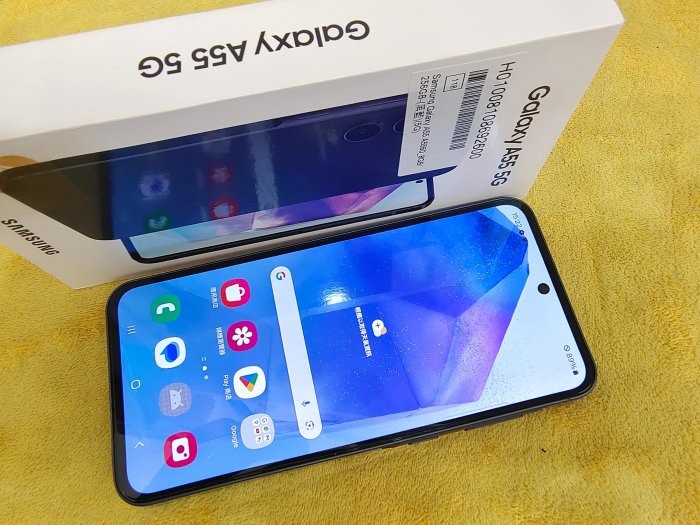 台灣大哥大二手機 外觀如新 已過保固2025/6/25 SAMSUNG A55 8G/256G 聯翔通訊※換機優先
