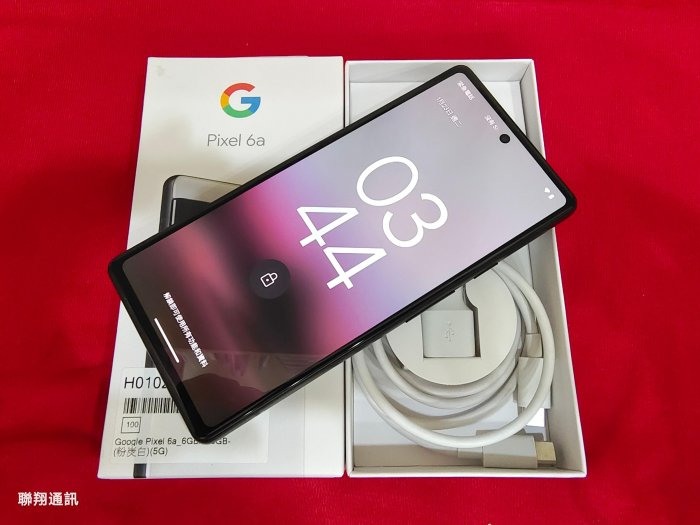 【換機優先※二手手機】聯翔通訊 保存好機況優 白色 Google Pixel 6a 6G/128G 台哥大過保2023/9/1
