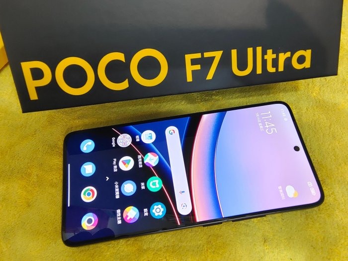 台灣POCO二手機 保固2026/5/15 黑色 POCO F7 Ultra 16G/512G 聯翔通訊※換機優先