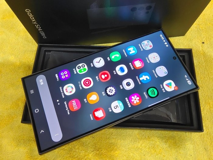 台灣三星保固2026/8/12 外觀如新 鈦黑色 SAMSUNG S24 Ultra 12G/256G 聯翔通訊※換機優先