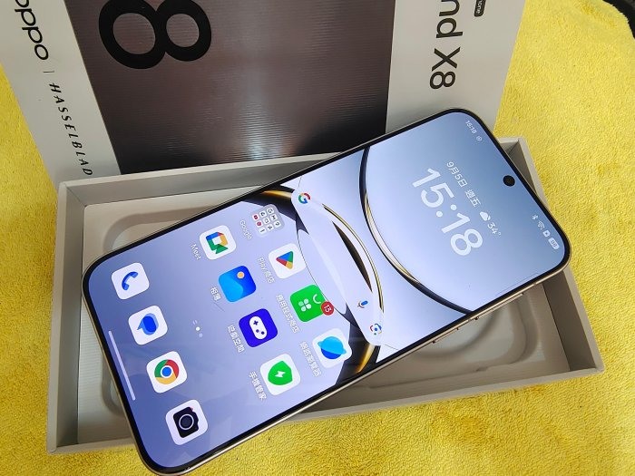 台灣原廠二手機 保固2025/12/4 OPPO Find X8 12G/256G 鈦灰色 聯翔通訊※換機優先