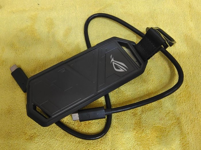 二手品 保存好 ROG Strix Arion Lite M.2 NVMe SSD 外接盒+ 1TB行動硬碟 售出後店家保固七天