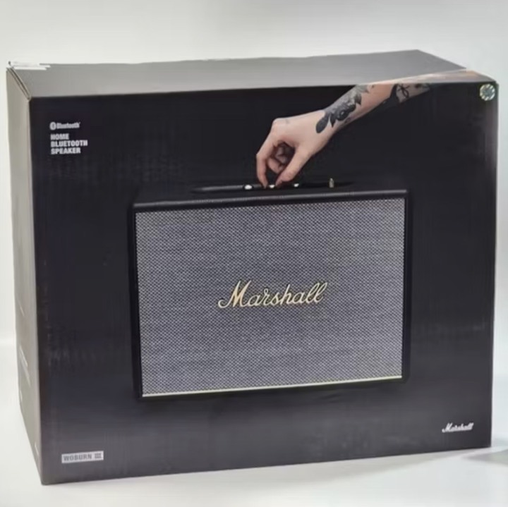 售僅拆封測試Marshall Woburn iii黑色款 有發票未註冊
