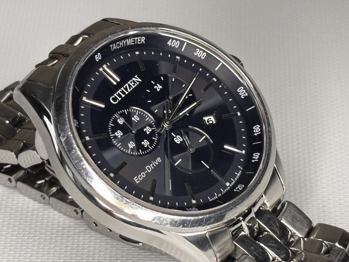 Citizen Eco-Drive 光動能三眼計時表