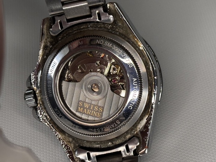 Swiss Marine 綠圈機械錶 品項不佳