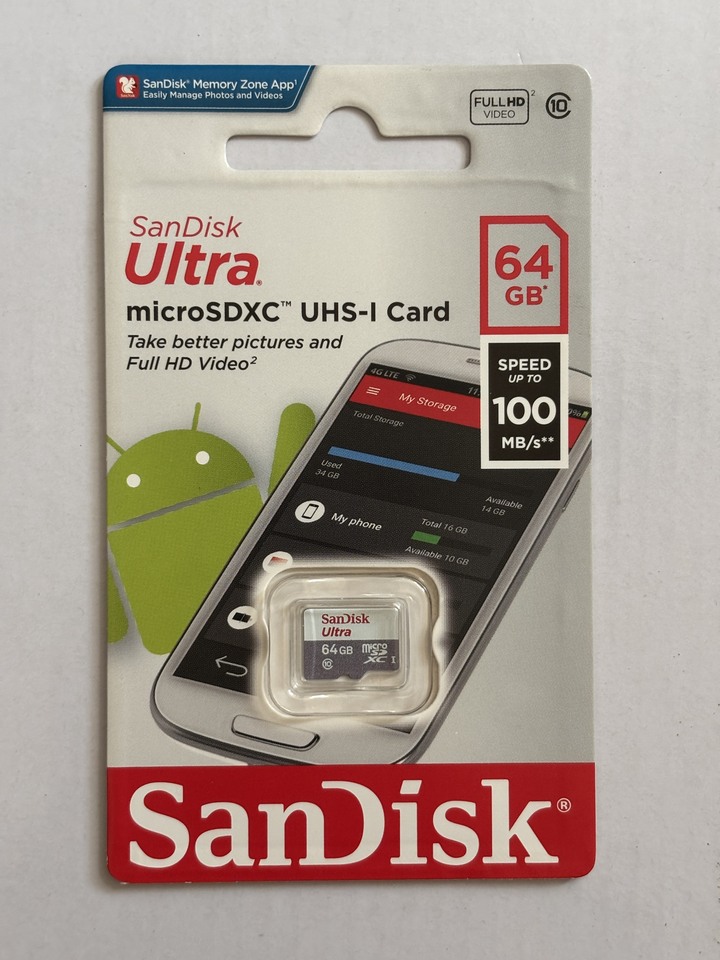 SanDisk Ultra 64GB 記憶卡